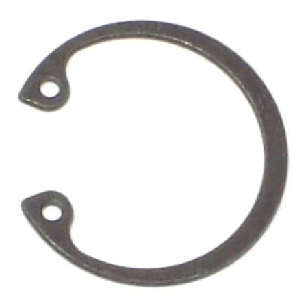 Midwest Fastener Internal Retaining Ring, Steel, Plain Finish, 7/8 in Bore Dia., 12 PK 64562